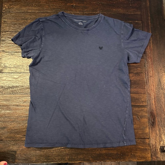American Eagle Outfitters Short Sleeve Tees Bundle - Navy, Gray, Tan, and Olive - Picture 7 of 16